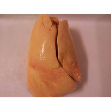 Foie gras frais de canard gras de "barbarie"450G