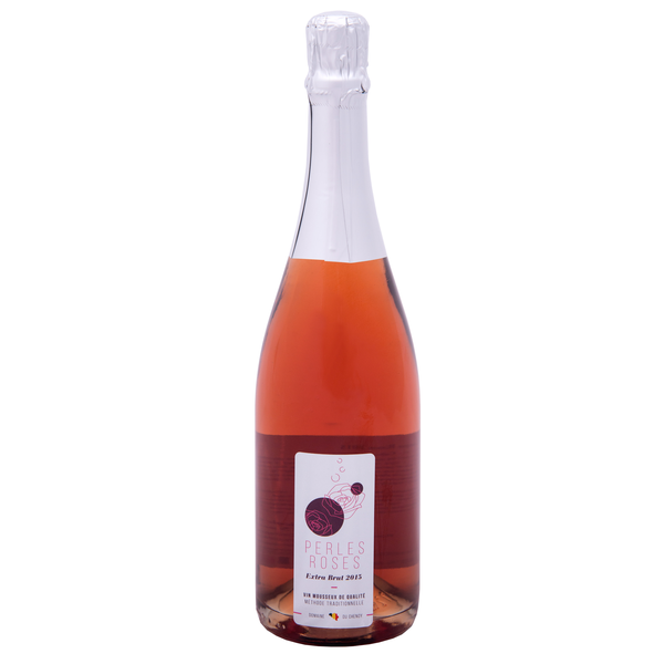 Vin mousseux rosé - perles de Wallonie (Chenoy)