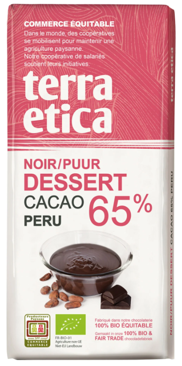 chocolat noir 65% dessert