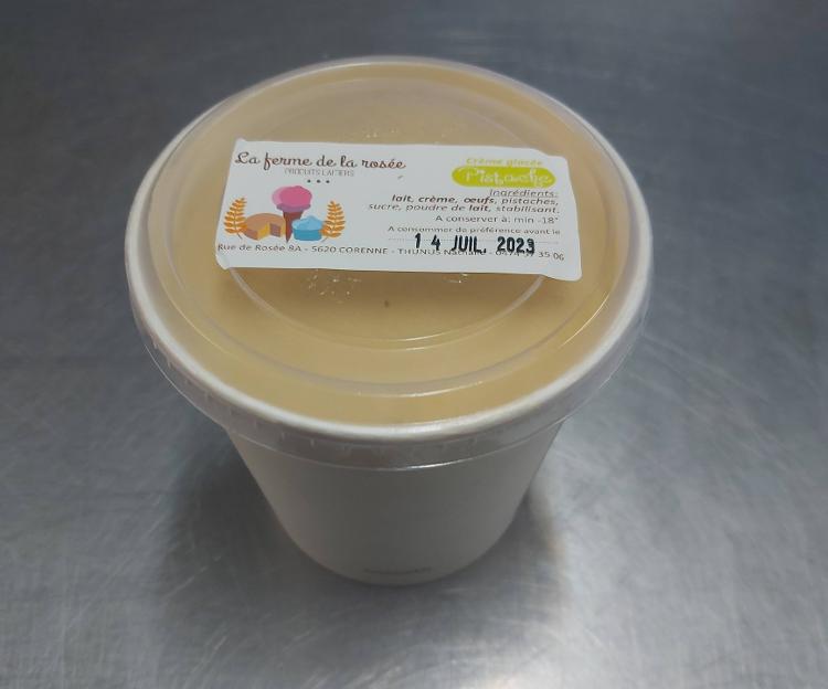 Crème glacée pistache