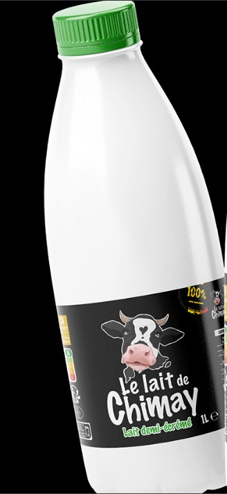 Le lait de Chimay UHT demi-écrémé Pack de 6