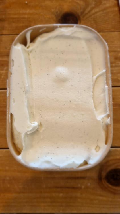 Crème glacée  au lait de chèvre Vanille