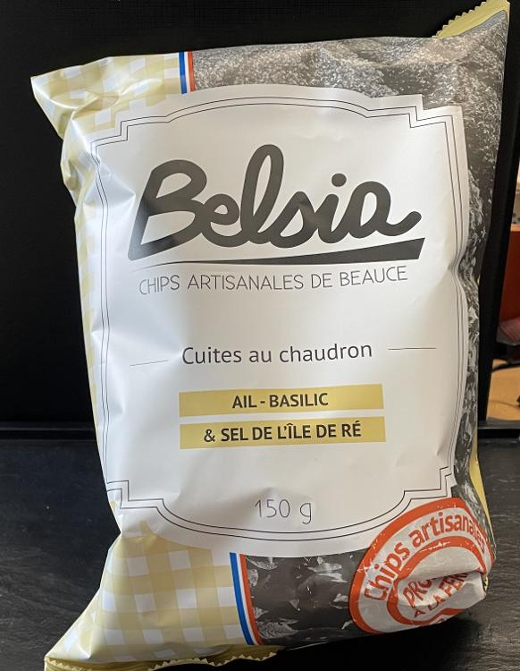 Chips ail basilic 150gr