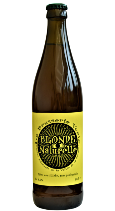 Bière Blonde Naturelle 4.6% - 1 bouteille de 50cl