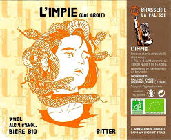 Bière Ambrée Bitter - L'Impie (carton 6 bouteilles de 75cl)