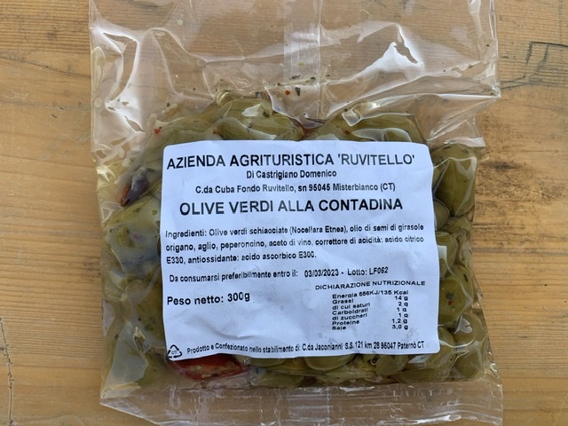 Olives vertes (Sicile)