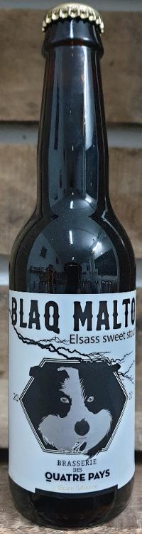 Bière Brune La Quatre Pays Blaq Malto  33cl