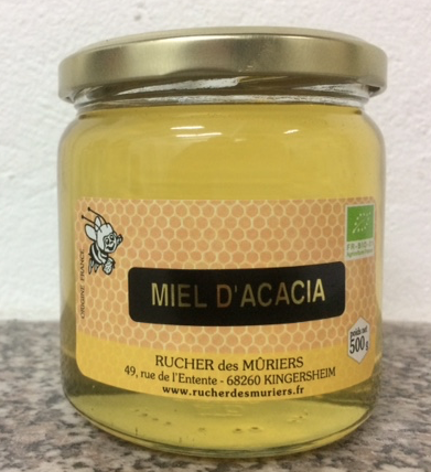 Miel d'Acacia pot de 500g