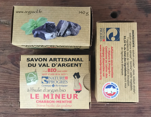 Savon le Mineur (Menthe et Charbon)