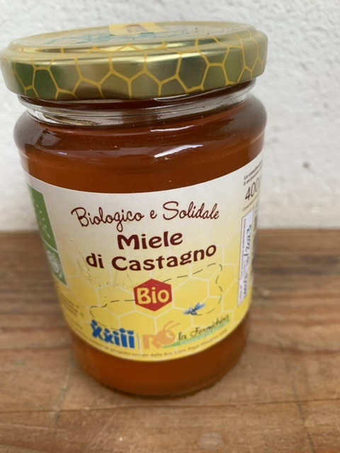 Miel de châtaigne (Sicile) pot de 400g