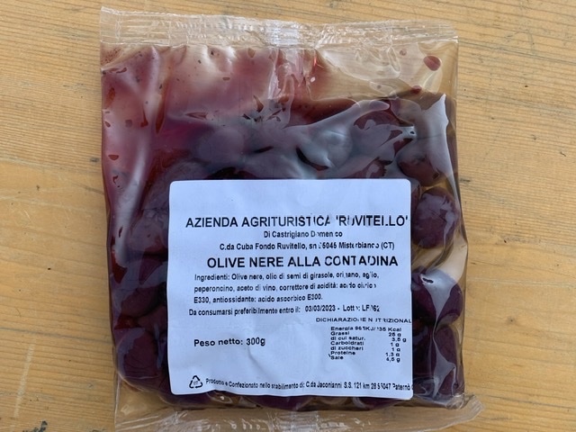 Olives noires (Sicile)