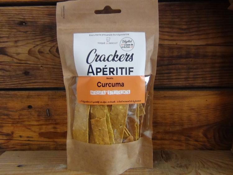 Crackers épicés Curcuma