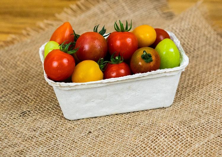 Tomates cerises multicolores ( BIOLAND Kirschtomaten bunt)