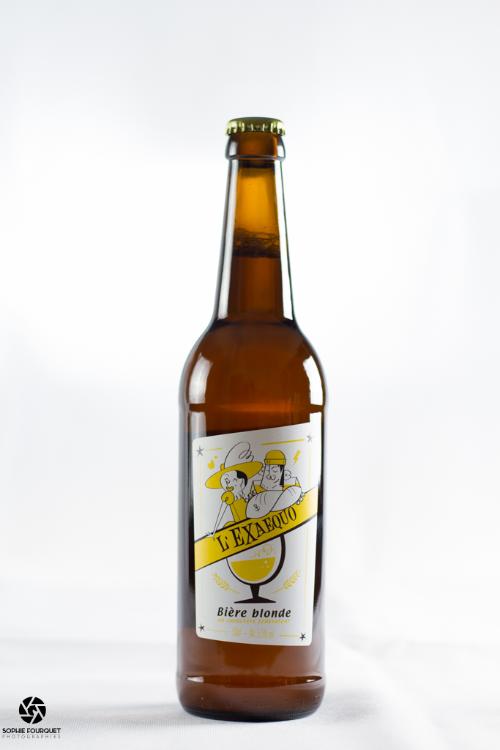 L'Exaequo, Bière blonde  Alc.5,5%vol