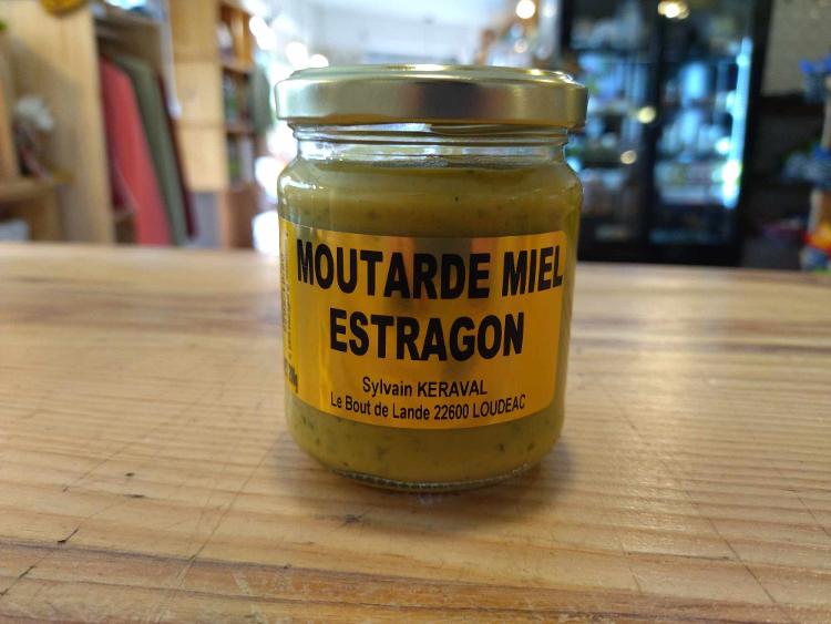 Moutarde au miel et estragon- 200g