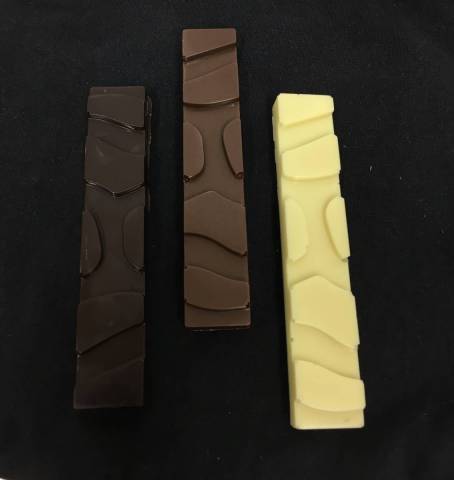 Barre chocolatée - chocolat blanc- 25 g