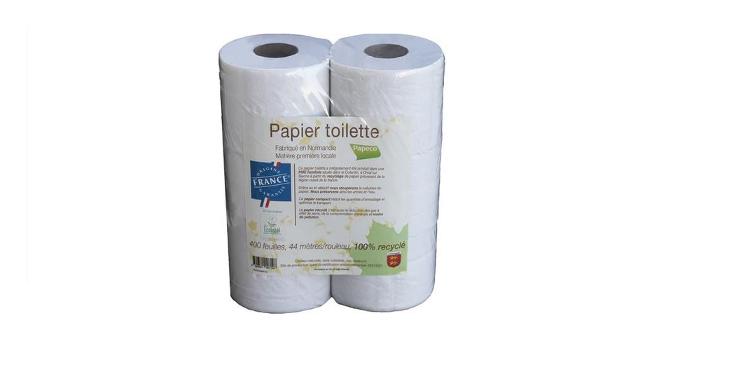 Papier toilette recyclé - 6 rouleaux