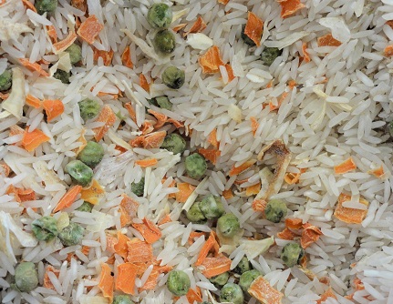 Riz basmati petits pois carottes 500g