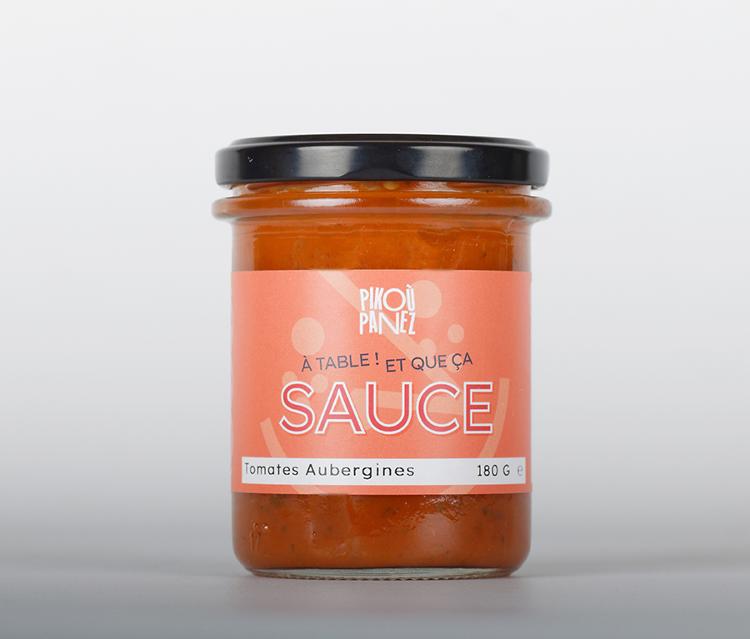 Sauce - Tomates Aubergines -180g