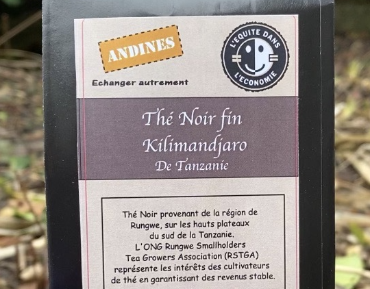 Thé noir fin Kilimandjaro de Tanzanie