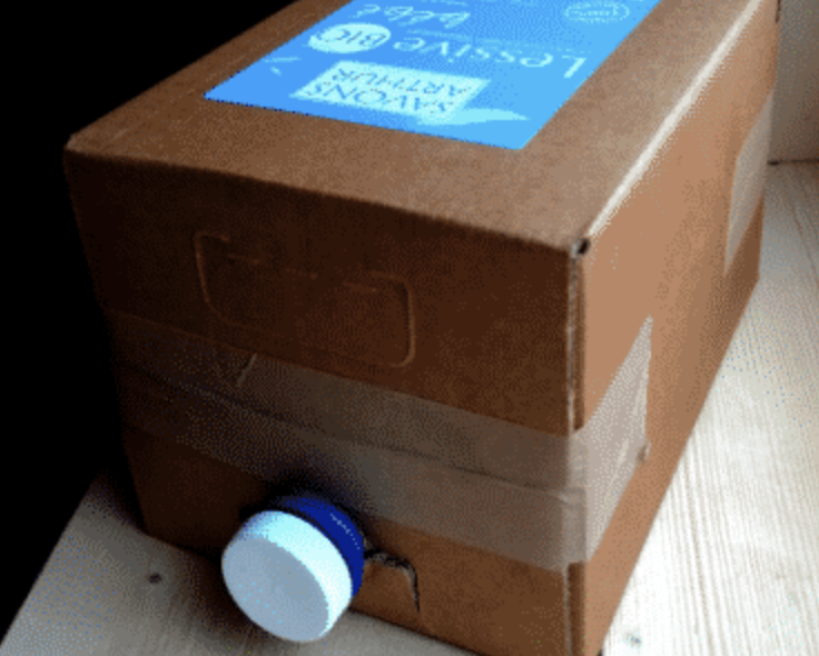 Lessive liquide à la lavande - Nouvelle présentation écologique en Bag in Box