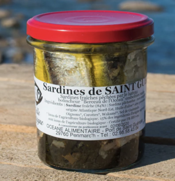 Sardines de "Saint Gué" à l'huile d'Olive
