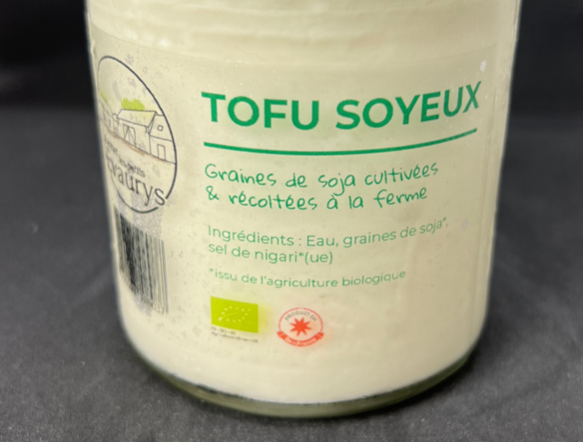 Tofu soyeux (dont consigne bocal 50cts)