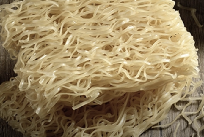 Nouilles ramen de riz semi-complet