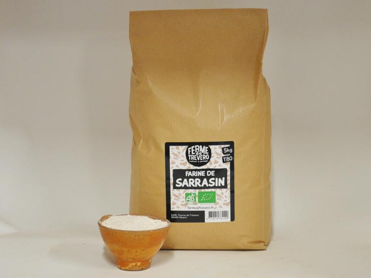 Farine de sarrasin (blé noir) - FORMAT ECO 5kg