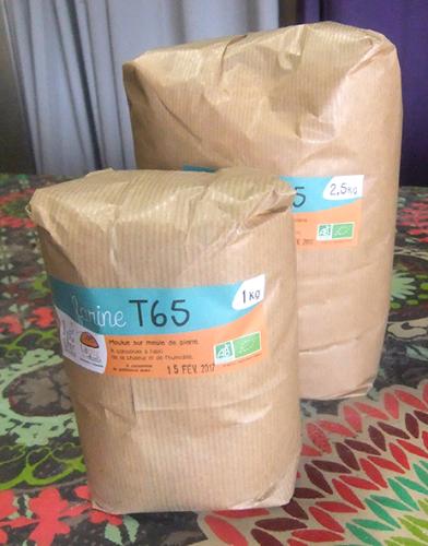 Farine de blé T65, 1kg