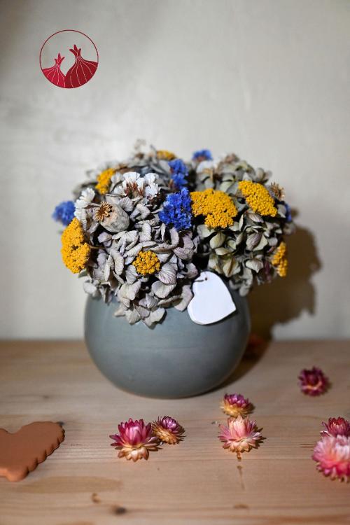 Bouquet Caroline (avec vase)