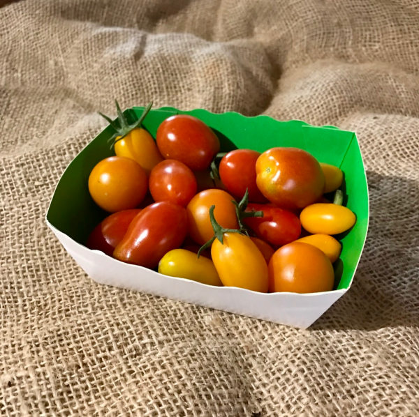 tomates cerises mélange de plusieurs variétés en 250g