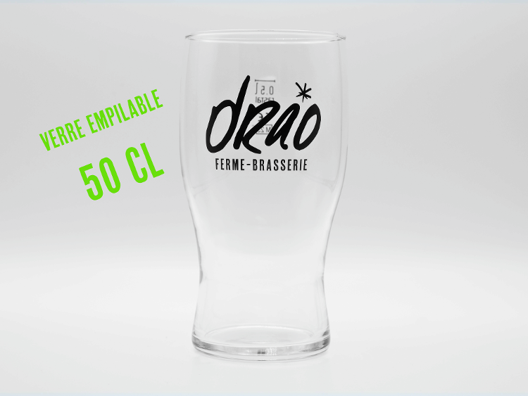 VERRE DRAO Empilable 50cl