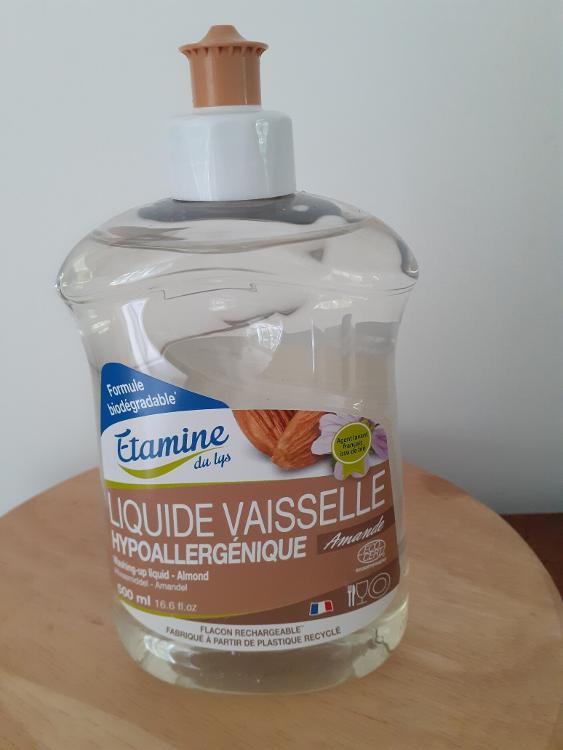 Liquide vaisselle hypoallergénique amande 0.5L