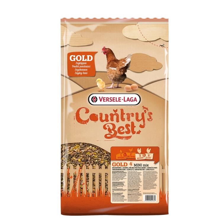 COUNTRY'S BEST GOLD 4 MINI MIX poules naines