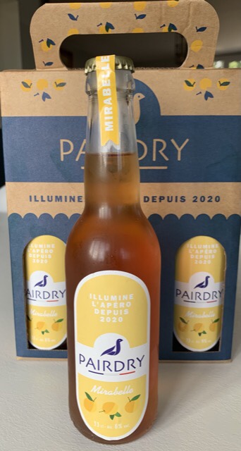 Pairdry / mirabelle SANS ALCOOL pétillante 33cl