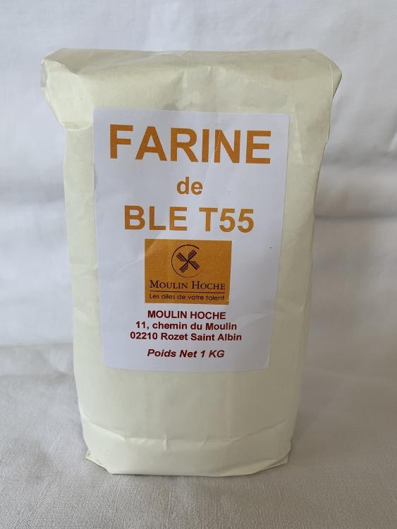 Farine de blé T55 1 Kg