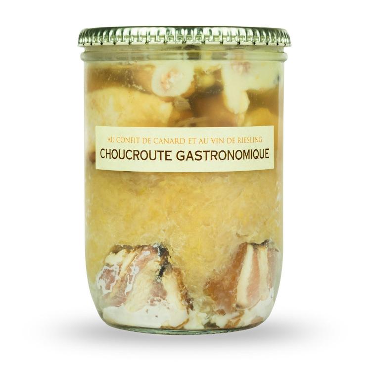 Choucroute aux confits de Canard - 780gr - La Gourmande Foie Gras Jacquin