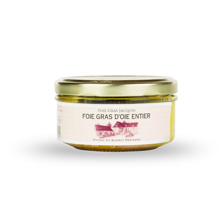Foie Gras d'Oie entier - 130gr - La Gourmande Foie Gras Jacquin