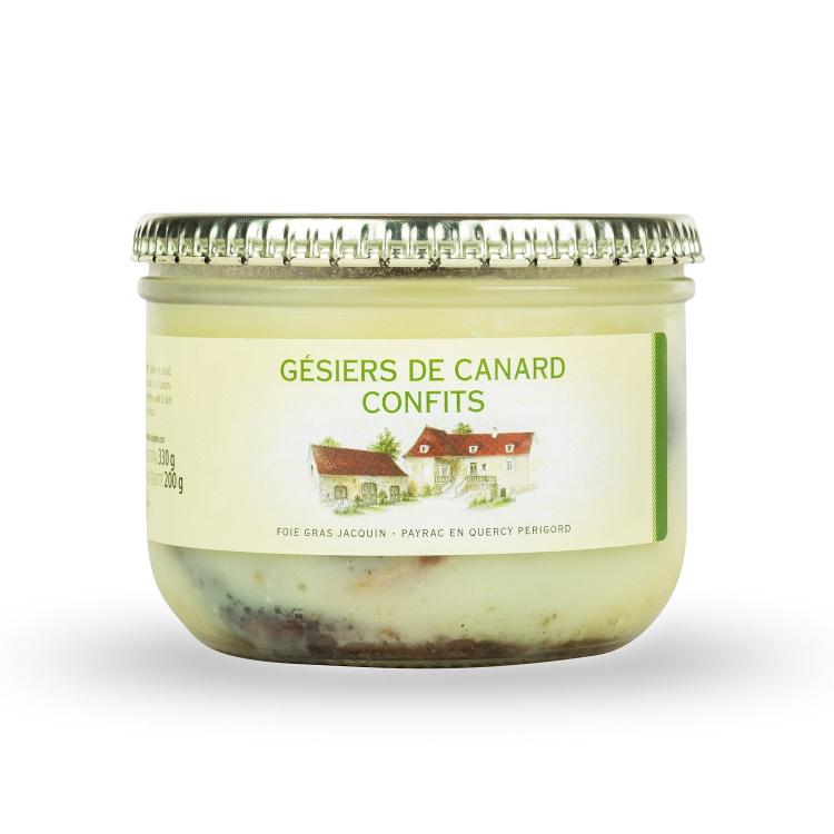 Gésiers confits - 330gr - La Gourmande Foie Gras Jacquin