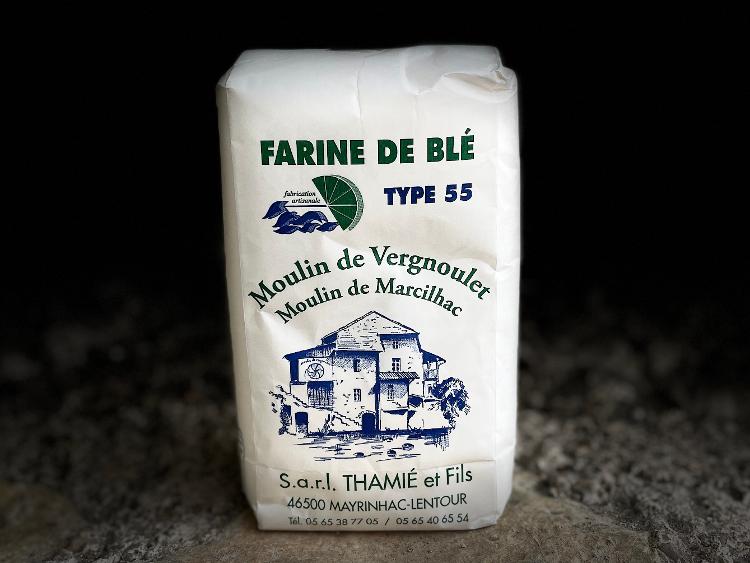 Farine de blé T 55 - 1 kg - Minoterie Thamié