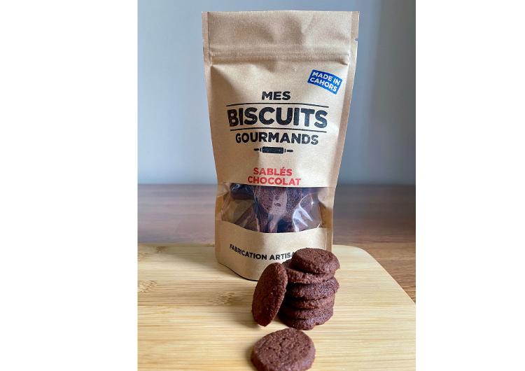 Biscuits gourmands - Sablés au chocolat noir