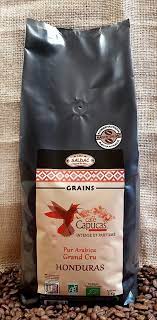Café en grains Capucas, Honduras, 250g