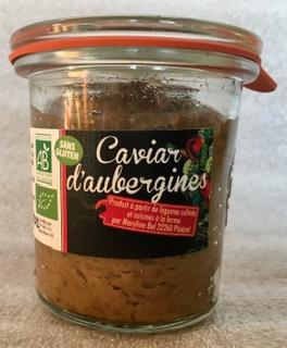 Caviar d'Aubergines (tartinable apéritif)