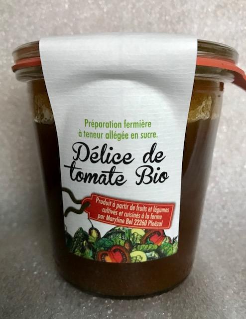 A DECOUVRIR : Délice de Tomate à la Vanille (Préparation fermière à teneur allégée en sucre)