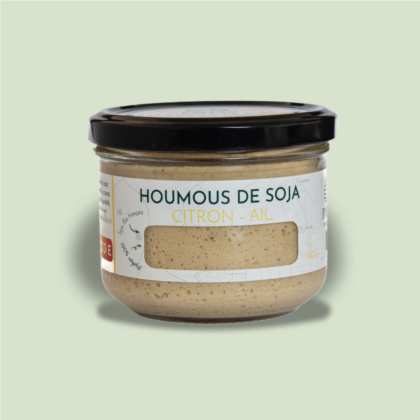 Houmous de Soja : Ail / Citron 190 gr