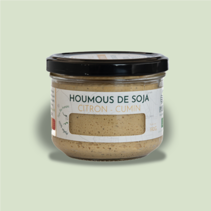 Houmous de Soja : Cumin / Citron 190 gr