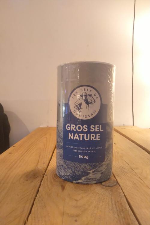 Gros sel nature 500g