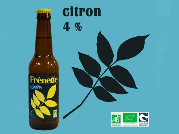 Frênette Citron - Alcool 4% - 75 cl
