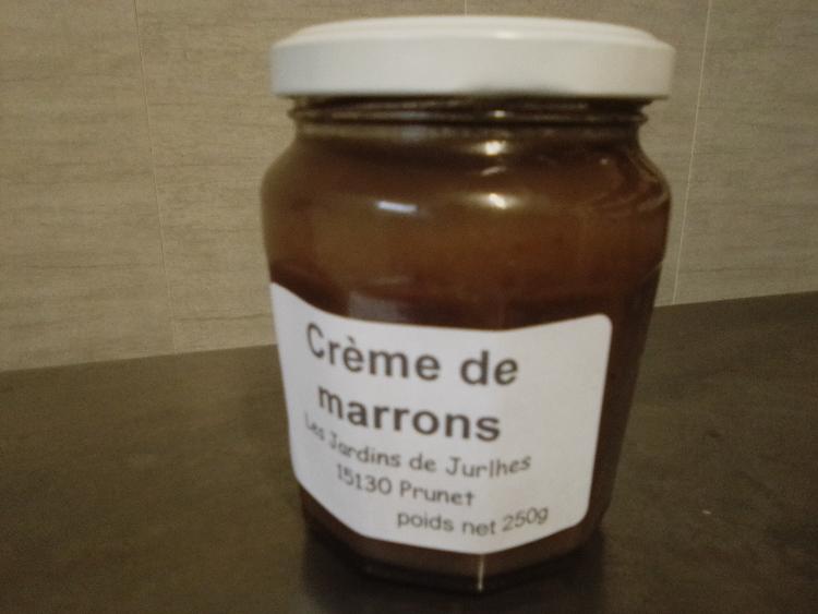 Confiture crème de marrons ( pot de 250g)